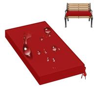 WLXFF Coussin de Confort Banc 5cm, Imperméable Résistant aux UV avec Fixations Anti-Glissement pour Jardin et Intérieur