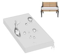WLXFF Coussin de Confort Banc 5cm, Imperméable Résistant aux UV avec Fixations Anti-Glissement pour Jardin et Intérieur