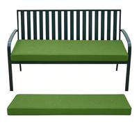 WLXFF Coussin de Jardin pour Banc Imperméable Antidérapant, 5cm Épais Housse Lavable, Coussin Siège Assise Intérieur Extérieur pour Balcon Terrasse
