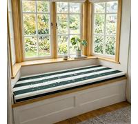 WLXFF Coussin de Siège pour Banc de Jardin, Épaisseur 5cm, rayé Imperméable Antidérapant, Housse Détachable, Coussin Rectangulaire pour Terrasse Balcon Canapé Extérieur