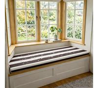 WLXFF Coussin de Siège pour Banc de Jardin, Épaisseur 5cm, rayé Imperméable Antidérapant, Housse Détachable, Coussin Rectangulaire pour Terrasse Balcon Canapé Extérieur