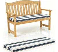 WLXFF Coussin de Siège pour Banc Extérieur, Imperméable et Antidérapant, 5 cm Épais, Mousse Haute Densité, Usage Jardin, Balcon, 2/3 Places