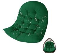 WLXFF Coussin pour balançoire Chaise d'oeuf, Suspendu Hamac Chaise Coussins, Imperméable Siège Chaise Rembourrage pour Patio Jardin, Balançoire Panier Suspendu Coussin Siege,No12,120X80X18CM