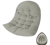 WLXFF Coussin pour balançoire Chaise d'oeuf, Suspendu Hamac Chaise Coussins, Imperméable Siège Chaise Rembourrage pour Patio Jardin, Balançoire Panier Suspendu Coussin Siege,No17,120X80X18CM