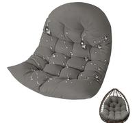 WLXFF Coussin pour balançoire Chaise d'oeuf, Suspendu Hamac Chaise Coussins, Imperméable Siège Chaise Rembourrage pour Patio Jardin, Balançoire Panier Suspendu Coussin Siege,No11,120X80X18CM