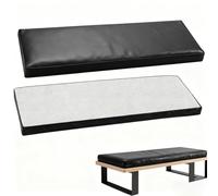 WLXFF Coussin Salon De Jardin Exterieur, AntidéRapant Coussin De SièGe, Cuir AntidéRapant Housse Amovible Lavable, Mousse éPaisse Confortable pour Terrasse, Balancelle,No3,110X40X5CM