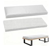 WLXFF Coussin Salon De Jardin Exterieur, AntidéRapant Coussin De SièGe, Cuir AntidéRapant Housse Amovible Lavable, Mousse éPaisse Confortable pour Terrasse, Balancelle,No10,150X40X5CM