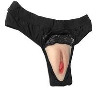 WLXFF Culotte Travestissement Slip Gaff Caché pour Homme String Transgenre Faux Vagin Underwear Hommes Cosplay Femmes Crossdresser