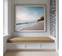 WLXFF ÉPaisseur 5cm Coussin Banquette Interieur, Coussin pour Banc De Jardin ImperméAbles, Coussin Assise Canapé pour Baie VitréE, Porche, Terrasse, Salle à Manger,No3,110X40X5CM