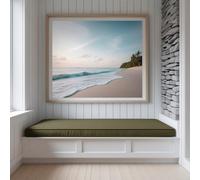 WLXFF ÉPaisseur 5cm Coussin Banquette Interieur, Coussin pour Banc De Jardin ImperméAbles, Coussin Assise Canapé pour Baie VitréE, Porche, Terrasse, Salle à Manger,No6,150X40X5CM