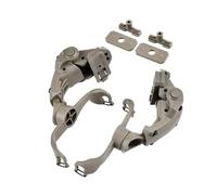 WLXW Adaptateur Rail Arc pour Casques - Support D'accessoires Casques Tactiques Compatibles Casques Ops-Core, Fast, ACH, Mich, Et Cache-Oreilles(Tan,A)