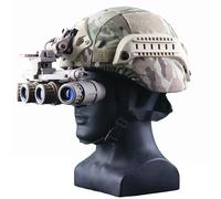 WLXW Casque Tactique MICH2000 avec Vision Nocturne,Housse Casque Airsoft for Tir CS Plein Air, Chasse(CP)