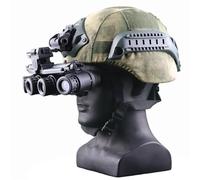 WLXW Casque Tactique MICH2000 avec Vision Nocturne,Housse Casque Airsoft for Tir CS Plein Air, Chasse(FG)