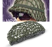 WLXW Casque Tactique Net Cover Army Green Cotton Helmet Cover Camouflage Net Cover for M1 M35 M88 MK1 MK2 Helmet Camo