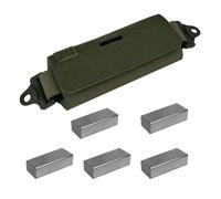 WLXW Kit Contrepoids Tactique, Pochette Contrepoids Fast pour Casque OPS-Core/Mich/Team Wendy, Accessoire Casque Chasse Airsoft(RG)