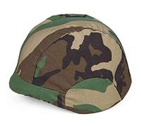 WLXW M88 Couverture de Casque, Tactique Militaire Airsoft Combat Casque Couverture Formation Chasse Camouflage Couverture de Casque pour la Chasse en Plein Air CS Jeu Combat Secret,Woodland