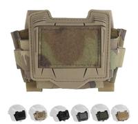 WLXW Pochette Batterie Casque Airsoft - Bloc d'alimentation NVG 500D | PVC-31 Contrepoids Et Rangement Lampe Frontale Tactique Casques Ops-Core, Sports Plein Air, Chasse Et Tir(CP)