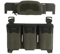 WLXW Pochette Tactique 2e Couche avec Triple Pochette Multi-Calibre for Chargeurs 9 Mm, Frontale Aifsoft(RG)
