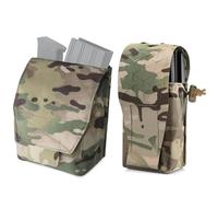 WLXW Pochette Tactique Molle GP-Porte-Chargeur Double Compatible Molle Organisateur Utilitaire | Pochette Équipement EDC Deux Inserts Chargeur, Accessoires Essentiels