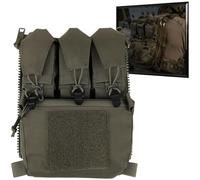 WLXW Sac Dos Tactique Airsoft Avec Fermeture Éclair, For Gilet Tactique, Pochette Multi-outils, Porte-plaques FCPC V5, Sac D'accessoires For Équipement Paintball Chasse CS(RG)
