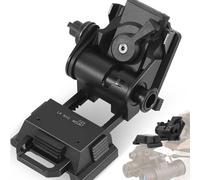 WLXW Support Casque NVG PVS15/18/GPNVG18 - Support L4G24 en Aluminium | Support Lunette Vision Nocturne Tactique (démontage Rapide) Airsoft Et Chasse(Black)