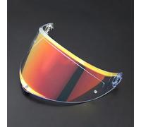 WLYGUO Visiere Casque Moto pour AGV K6/K6S, Remplacement de Visière de Lentille de Casque de Bouclier de Vent de Moto Visière Teintée,Normal-D Aurora Red