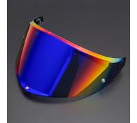 WLYGUO Visiere Casque Moto pour AGV K6/K6S, Remplacement de Visière de Lentille de Casque de Bouclier de Vent de Moto Visière Teintée,Normal-A Gradient Blue