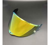 WLYGUO Visiere Casque Moto pour AGV Pista GPR Pista GPRR Corsa R, Remplacement de Visière de Lentille de Casque de Bouclier de Vent de Moto Visière Teintée,Normal-D Gold