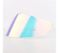 WLYGUO Visiere Casque Moto pour kytTT Course, Remplacement de Visière de Lentille de Casque de Bouclier de Vent de Moto Visière Teintée,Normal-A Aurora Gold