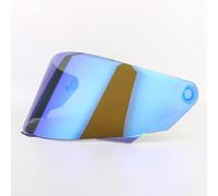 WLYGUO Visiere Casque Moto pour kytTT Course, Remplacement de Visière de Lentille de Casque de Bouclier de Vent de Moto Visière Teintée,Normal-F Dark Blue