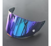 WLYGUO Visiere Casque Moto pour kytTT Course, Remplacement de Visière de Lentille de Casque de Bouclier de Vent de Moto Visière Teintée,Normal-I Multicolored