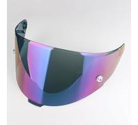 WLYGUO Visiere Casque Moto pour kytTT Course, Remplacement de Visière de Lentille de Casque de Bouclier de Vent de Moto Visière Teintée,Normal-H Ordinary Multicolored