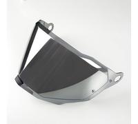 WLYGUO Visiere Casque Moto pour LS2 MX701, Remplacement de Visière de Lentille de Casque de Bouclier de Vent de Moto Visière Teintée,Normal-B Silver Plating