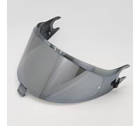 WLYGUO Visiere Casque Moto pour Shark Spartan GT, Remplacement de Visière de Lentille de Casque de Bouclier de Vent de Moto Visière Teintée,Normal-H Gray Silver