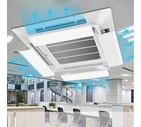WLYPE Couvercle d'aération Plafond Climatiseur Déflecteur d'air Déflecteur d'air réglable Couvercle d'aération Diffuseur Plafond Machine Capot d'air