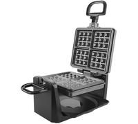 Wm-110984.4 Gaufrier Rotatif Pour 4 Gaufres Belges En Même Temps,Avec Fonction Rotative Professionnelle,Plaques Antiadhésives,Régul