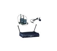 Power Acoustics Wm 4000 Pt Vg3 - Double Micro Serre tette + Cravate VHF fréquence 178.5 - 183.5 MHZ