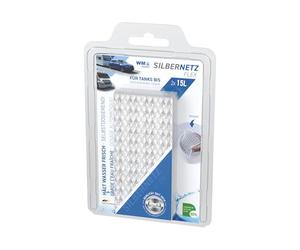 WM aquatec Silbernetz Flex STSN-15-2 | Conservation d'eau pour réservoirs jusqu'à 15L chacun | Conserve jusqu'à 750L d'eau grâce à l'ajout automatique d'ions d'argent purs | Fabriqué en Allemagne