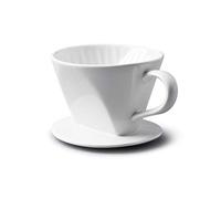 WM Bartleet & Sons 1750 T262 Filtre à café traditionnel en porcelaine Blanc