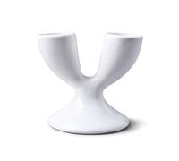 WM Bartleet & ‿Sons 1750 T8 Coquetier en porcelaine Blanc