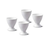 WM Bartleet & ‿Sons 1750 TSET90 Lot de 4 coquetiers traditionnels en porcelaine Blanc