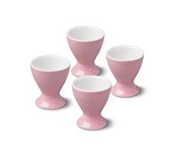 WM Bartleet & Sons 1750 TSET97 Lot de 4 coquetiers traditionnels en porcelaine Rose