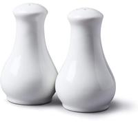 Wm Bartleet & Sons Ensemble de bouteilles d'huile et de vinaigre en porcelaine avec becs en acier inoxydable