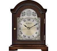 Wm.Widdop Arc brisé Horloge de cheminée en bois 24cm WD2033 (Taille unique) (Noyer)