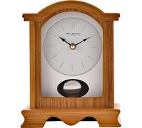 Wm.Widdop Arc brisé Pendule de cheminée effet chêne WD2032 (Taille unique) (Chêne)