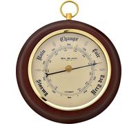 Wm.Widdop Baromètre en bois WD2190 (Taille unique) (Marron)