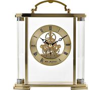 Wm. Widdop Gold Montre de cheminée avec mouvement squelette *(12/10)* WD2071 (Taille unique) (Or)