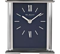 Wm.Widdop montre cheminée argent cadran bleu marine WD2093 (taille unique) (Une couleur)