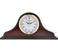 Wm.Widdop Napoléon Horloge de cheminée en bois WD2218 (Taille unique) (Acajou)