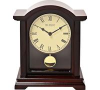 Wm. Widdop Noyer foncé Surface Cassé Arc Pendule WD2127 (Taille unique) (Marron)